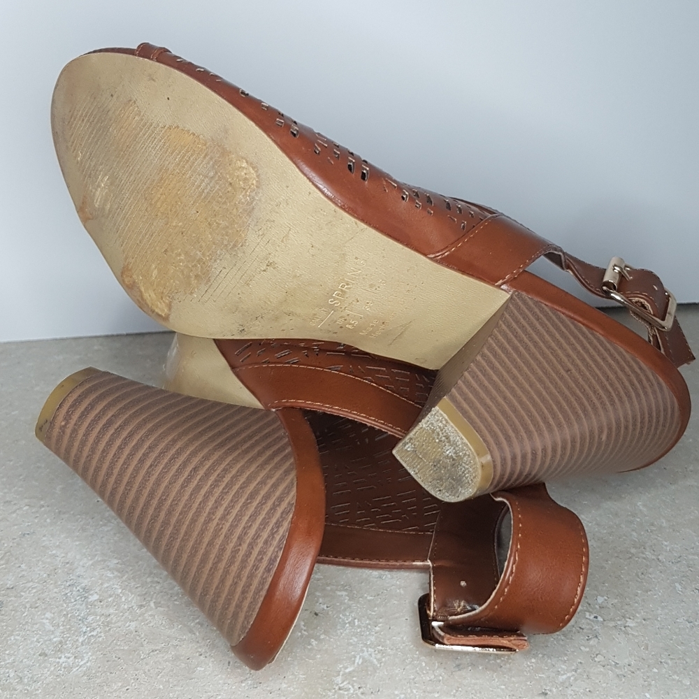 Call It Spring Peep Toe Heels - Picture 7 of 8